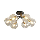 Kate Opulent Glow - 6 - Light Semi - Flush Mount Ceiling Light