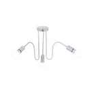 Alyssa Meets Versatility: Loft Style Semi - Flush Mount Light