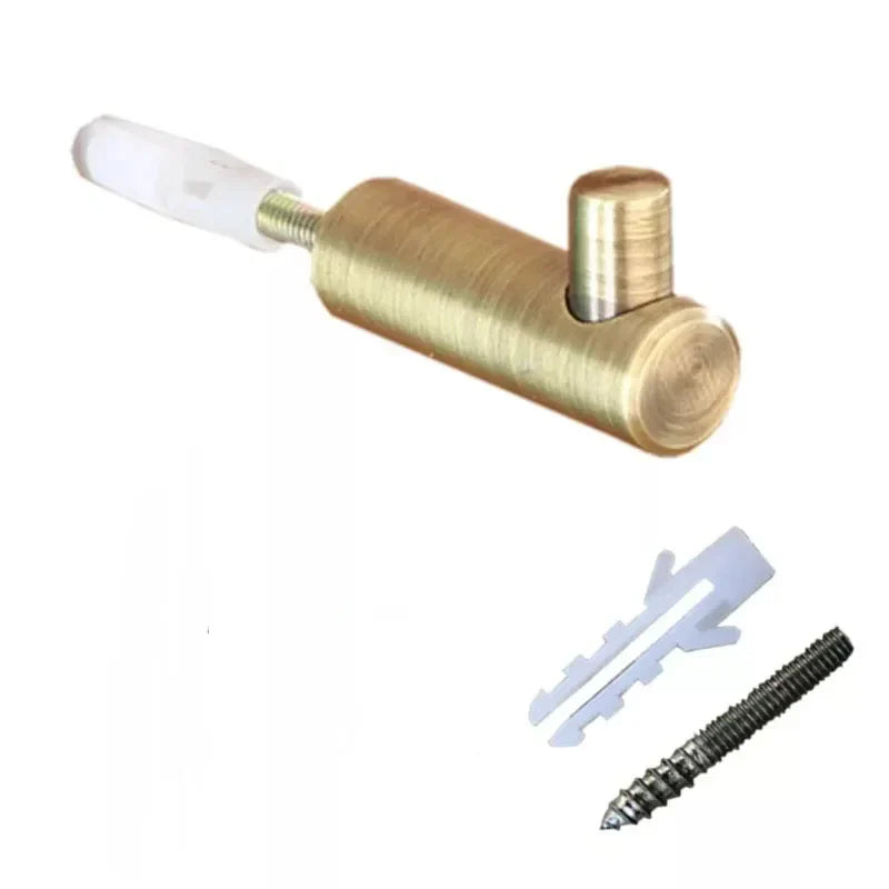 Brass Wall Hook – Gold and Black Towel Hanger for Bathroom Kitchen and Bedroom Storage antique gold wall Hook