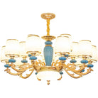 Modern Nordic Ceramic Crystal Chandelier - A Minimalist Lighting Fixture For Living Rooms Dining