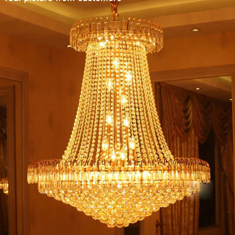 60Cm Lustres Chandeliers - Elegant Home Decor For Living Rooms Dining And Restaurants Chandelier