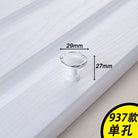 European Ivory White Cabinet Handle – Elegant Zinc Alloy Drawer Pulls for Dressers Closets and Cupboards (96mm) 937