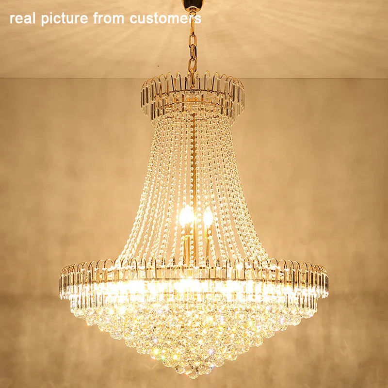 60Cm Lustres Chandeliers - Elegant Home Decor For Living Rooms Dining And Restaurants Chandelier