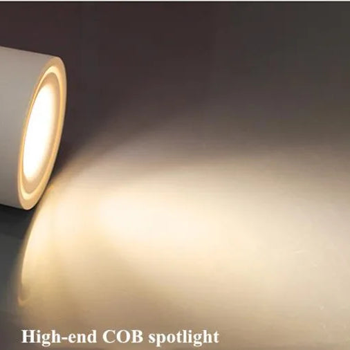 Recessed Led Light Spot - Plafond Downlight With Surface Cob Dimmable Ceiling Lamps In 9W 12W 15W