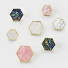 Modern Brass Shell Knobs – Colorful Cabinet Pulls for Wardrobes Dressers and Cupboards knob