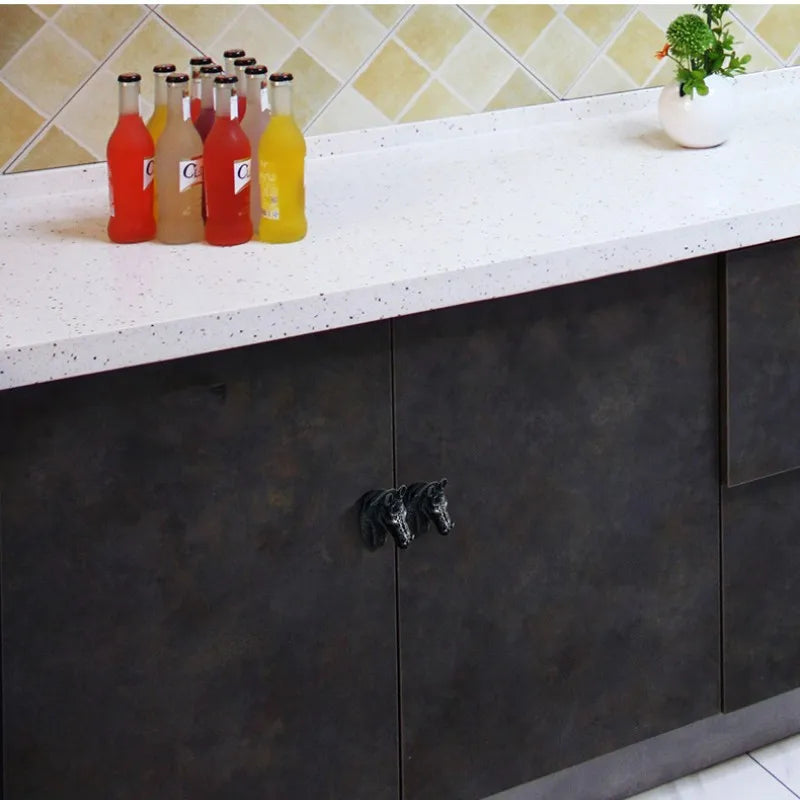 Creative Horse Head Cabinet Knobs Knobs