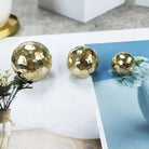 Brass Ball Cabinet Knobs – Modern Wardrobe Handles and Dresser Pulls Knob