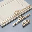New Chinese-Style Zinc Alloy Cabinet Handles – Elegant Gold Pulls for Wardrobes Drawers and Cupboards Handles