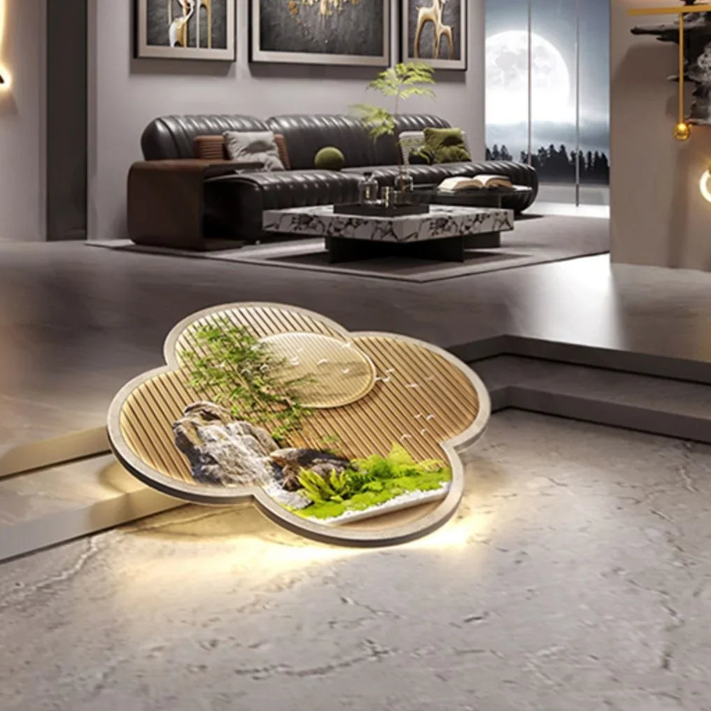 Dlight Decor Elk Mural LED Wall Light Pendant Wall Art