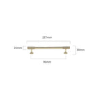 Gold Chrome Polished Gold Spiral Deco Furniture Handles – Modern Kitchen Cabinet and Wardrobe Pulls 9020-PG127 Handles