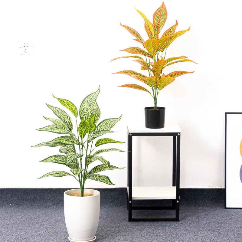 Dlight Decor 76cm Tropical Magnolia Palm Branch with 26 Leaves