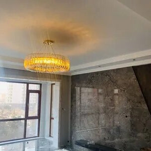 Olivia’s Art Deco Crystal Glass Led Chandelier Chandelier