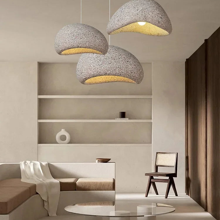 Nordic Minimalist Wabi - Sabi E27 Led Chandelier - Elevate Your Dining Living And Bedroom Spaces