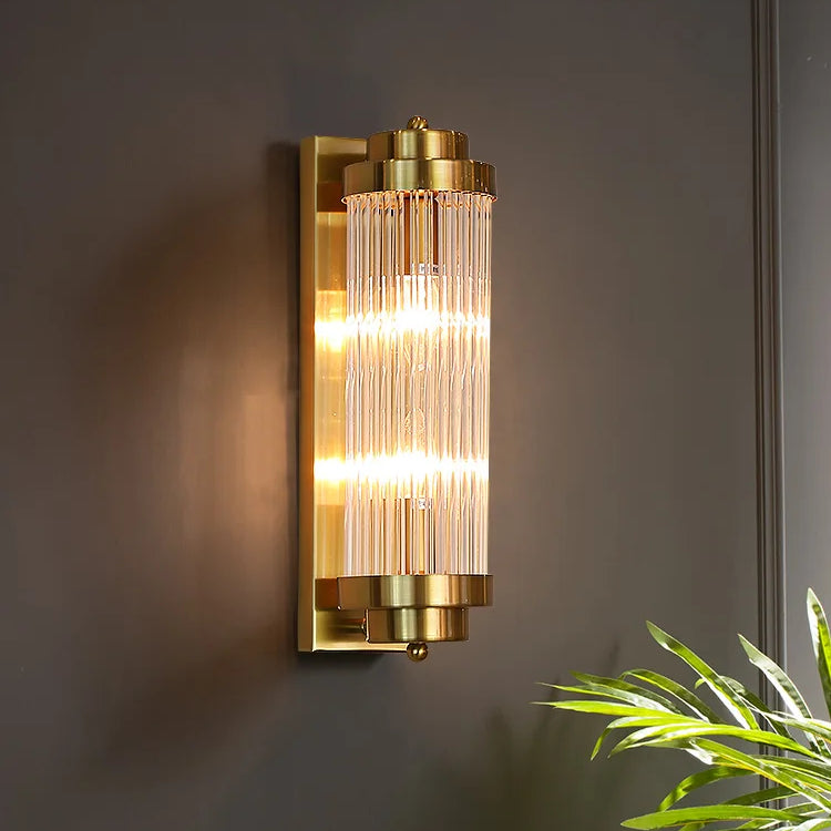 Olivia - Luxury Wall Lamp Golden And Black Bedside Modern Led Wall Lamp