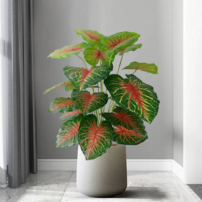 Dlight Decor 75cm Monstera Tree Branch with 24 Tropical Leaves