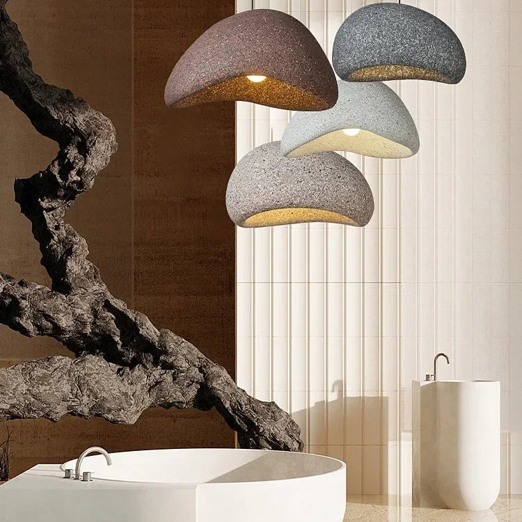 Nordic Minimalist Wabi - Sabi E27 Led Chandelier - Elevate Your Dining Living And Bedroom Spaces