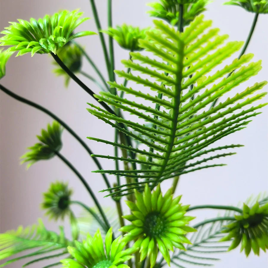 Dlight Decor 37cm Eucalyptus Money Plant Branch for Home and Garden Decor