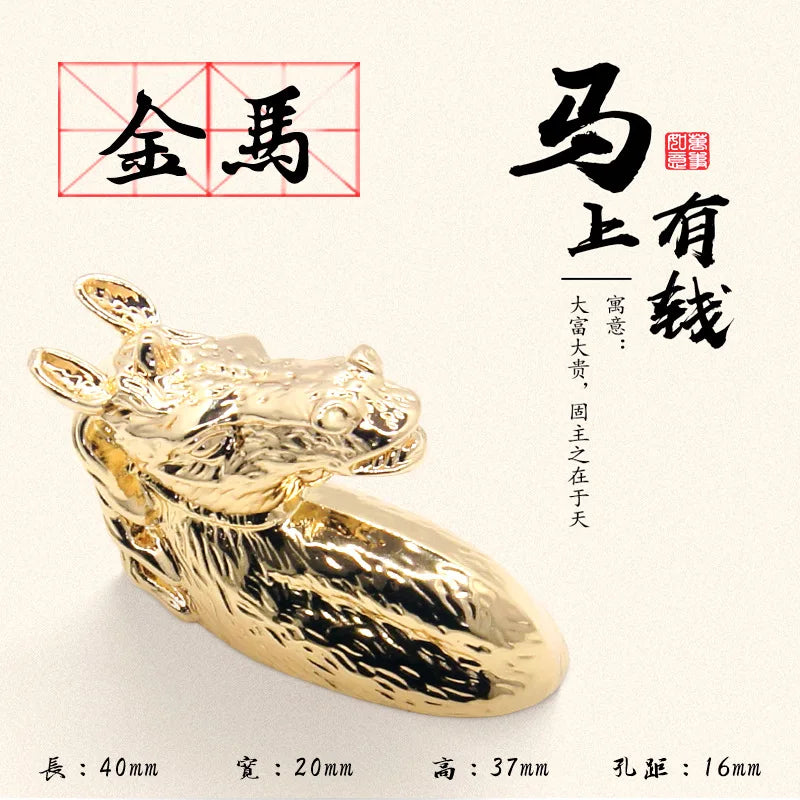 Creative Horse Head Cabinet Knobs Horse handle D Knobs