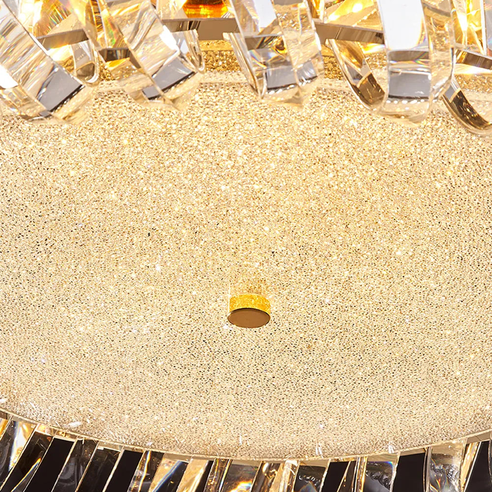 Olivia’s Art Deco Crystal Glass Led Chandelier Chandelier