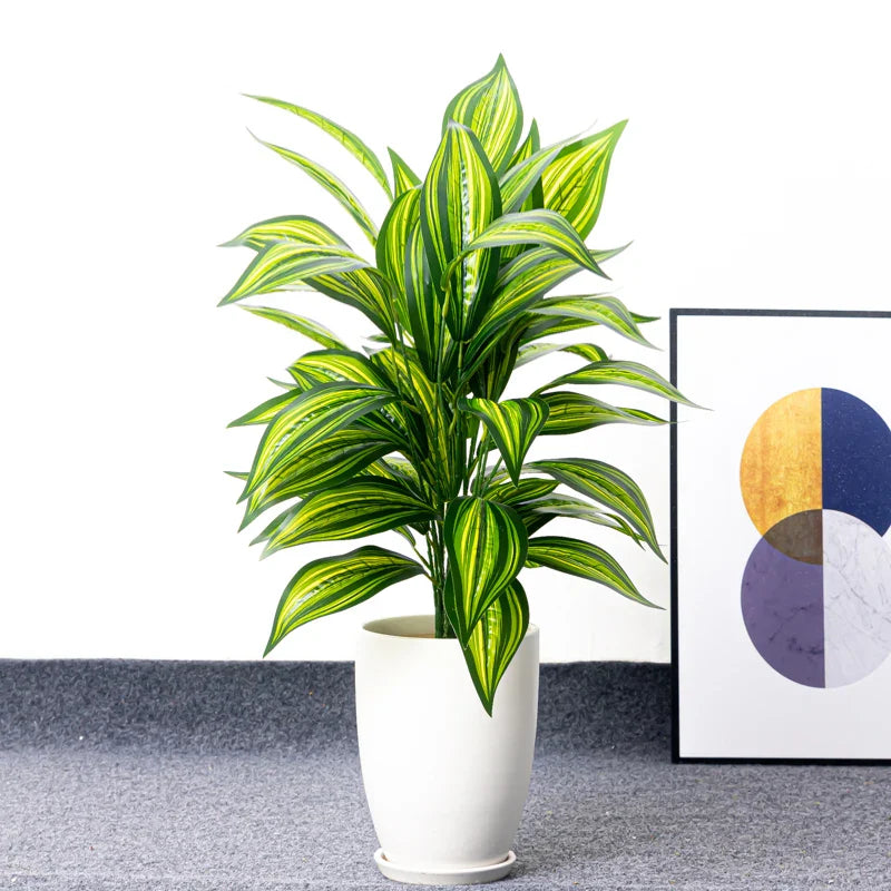 Dlight Decor 76cm Tropical Magnolia Palm Branch with 26 Leaves