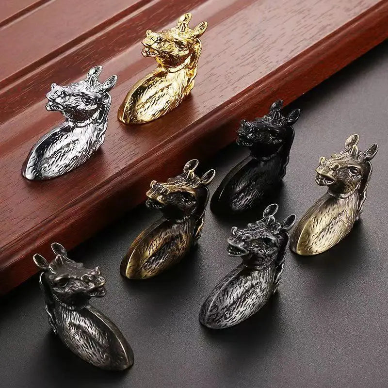 Creative Horse Head Cabinet Knobs Knobs