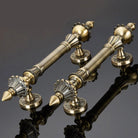 Antique Bronze Zinc Alloy Door Pull – Elegant Long Handle for Glass Wooden or Alloy Doors (280-550mm) Handles