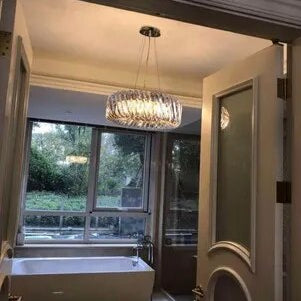 Olivia’s Art Deco Crystal Glass Led Chandelier Chandelier