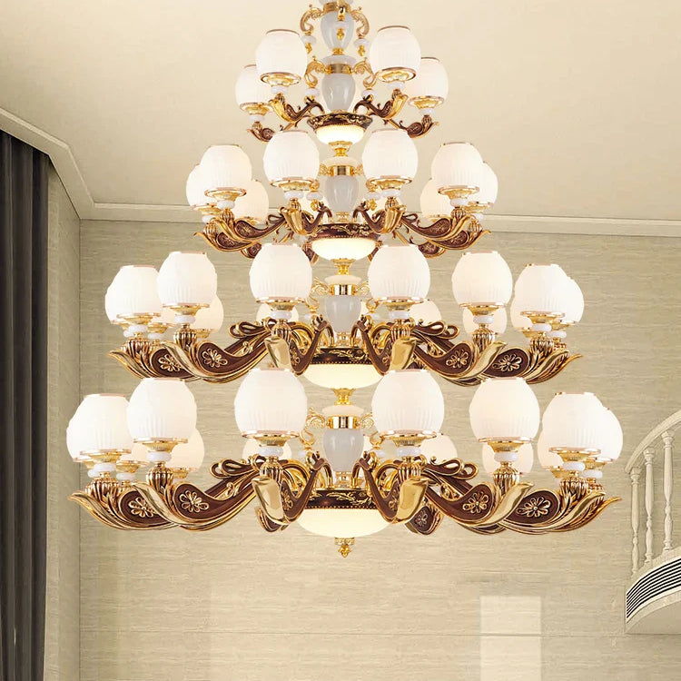 European Style Large Chandelier - Elegance For Living Rooms Hotels Villas And Grand Hallways