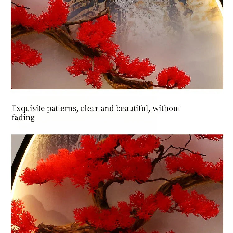 Dlight Decor Round 3D LED Wall Art Light Wall Art