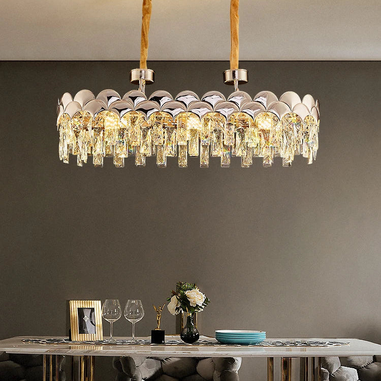 New Design Modern Luxury Golden Chandelier - Opulent Illumination For Bedrooms Halls And Dining
