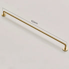 Modern Brass Furniture Bar Handles – Stylish Cabinet Pulls and Towel Bars (7mm Solid Brass) 2007-B423 Handles