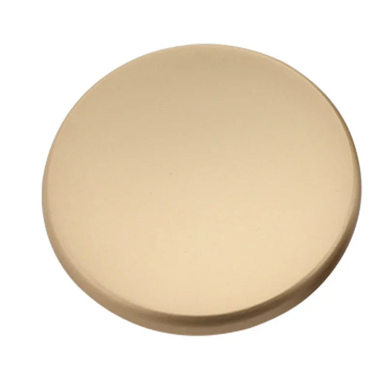 Modern Zinc Alloy Round Knob – Sleek Single Hole Furniture Handle Knobs