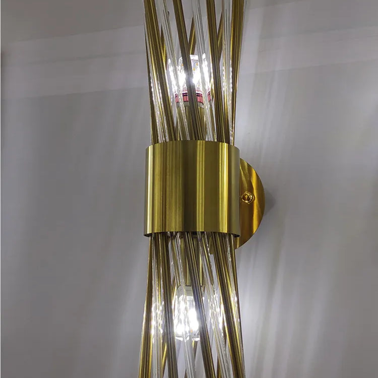 Hazel’s Luxury Gold Led Wall Lamp - Elegant Lighting For Your Foyer And Dining Room Wall Lamp