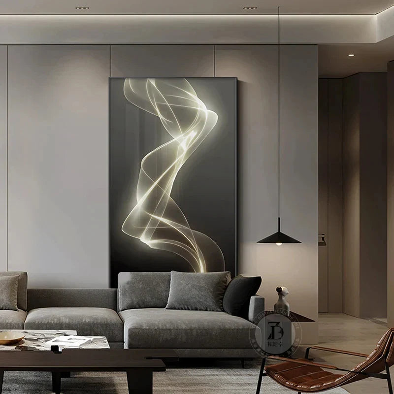 Dlight Decor Linear Wall Lamp for Modern Interiors Wall Art