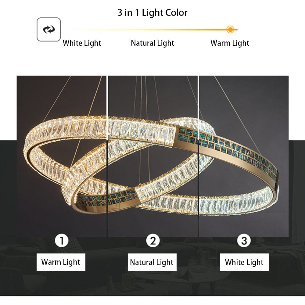 Evelyn’s Elegance Chandelier - Chic Wall/Pendant Light With Luxurious Shell Design