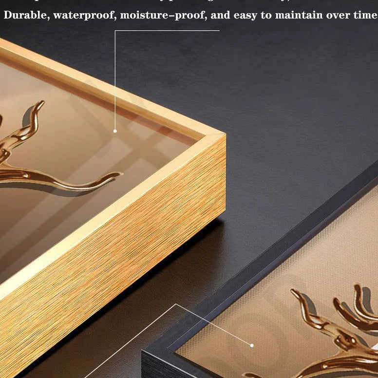 Dlight Decor Crystal Porcelain LED Wall Mural Light Wall Art