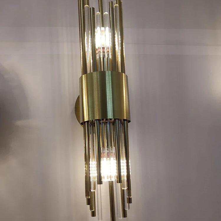 Hazel’s Luxury Gold Led Wall Lamp - Elegant Lighting For Your Foyer And Dining Room Wall Lamp