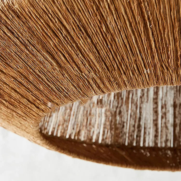 Bohemian Retro Chandelier - Handmade Rattan Pendant Lamps For Creative Country - Style Decor Lights