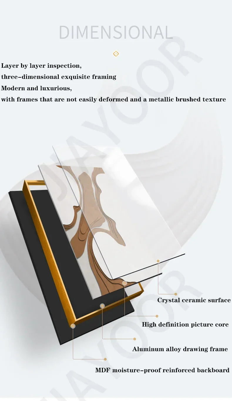 Dlight Decor Clock Wall Light with Luxury Crystal Glow Wall Art