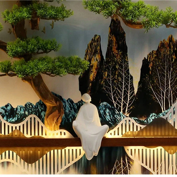 Dlight Decor Round 3D LED Wall Art Light Wall Art