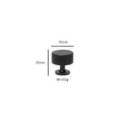 Black Vertical Line Brass Furniture Handles – Cabinet Drawer Knobs and Wardrobe Pulls large knob Handles