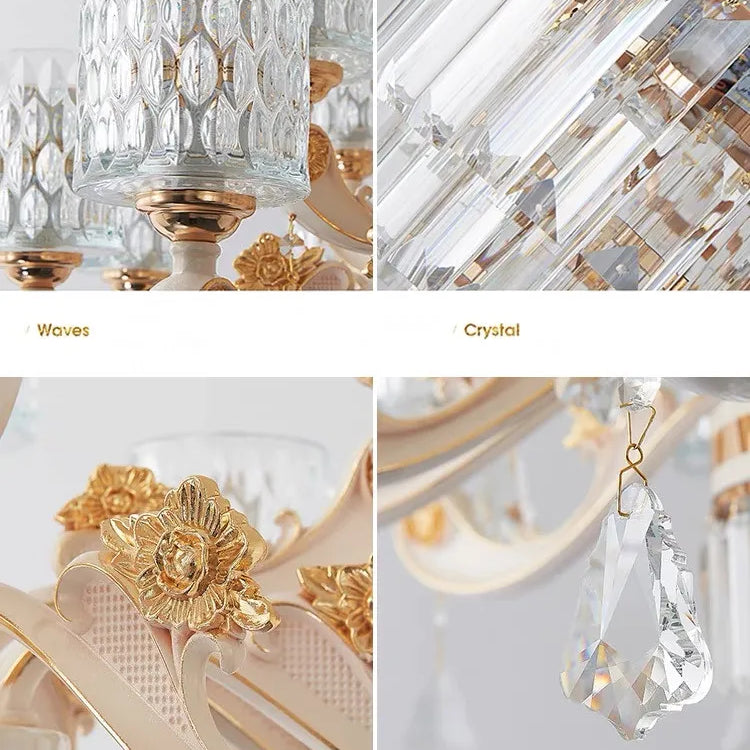 New European Style Crystal Ceiling Chandelier - Modern Luxury For High - Class Interiors Chandelier