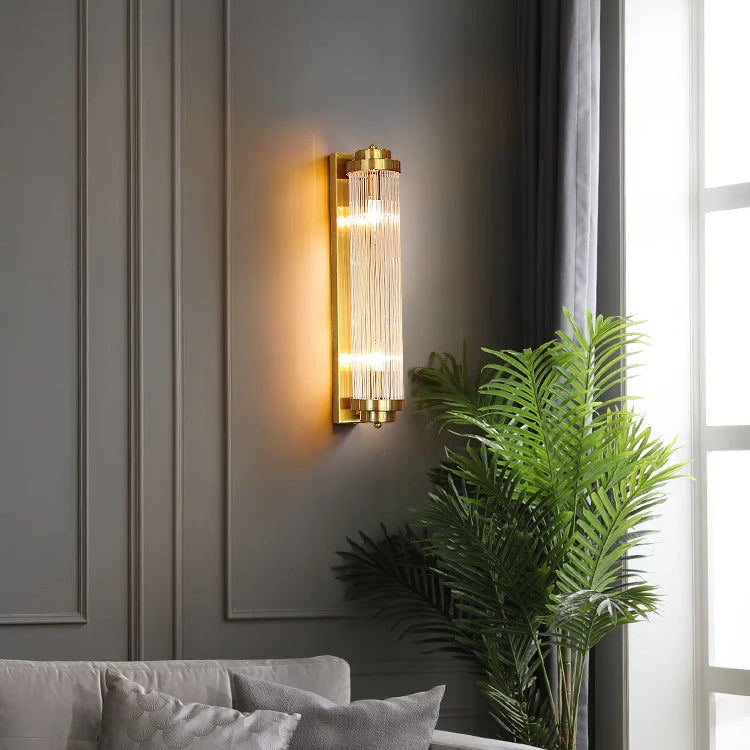 Olivia - Luxury Wall Lamp Golden And Black Bedside Modern Led Wall Lamp
