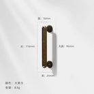 Antique Wardrobe Cabinet Handles - Retro Zinc Alloy Drawer Pulls and Knobs for Kitchen and Furniture 7056 96mm Handles