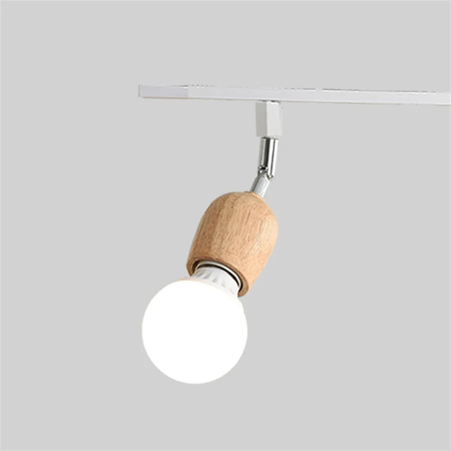 Nordic Rail Track Ceiling Spotlight for Cafes Stores and Restaurants Type 4 / 9W White 6000K ceiling light