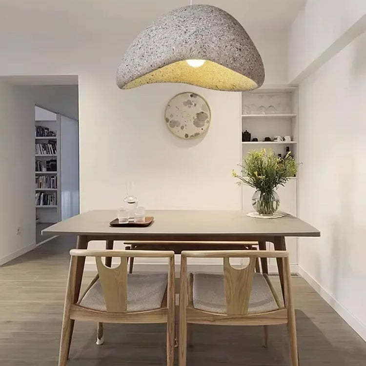 Nordic Minimalist Wabi - Sabi E27 Led Chandelier - Elevate Your Dining Living And Bedroom Spaces