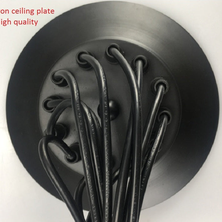 Emma’s Led Spider Chandelier - Diy Art Ceiling Lamp With Adjustable Wires Ceiling Light