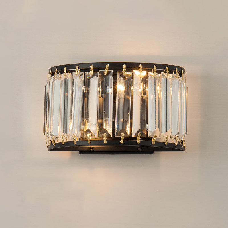 Introducing Chloe’s Dazzling Duos: Modern Black Crystal Wall Sconce