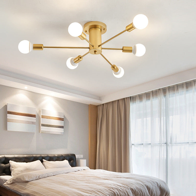 Selena Sparkling Constellation: Modern Elegance Illuminates Your Space 6 / Gold