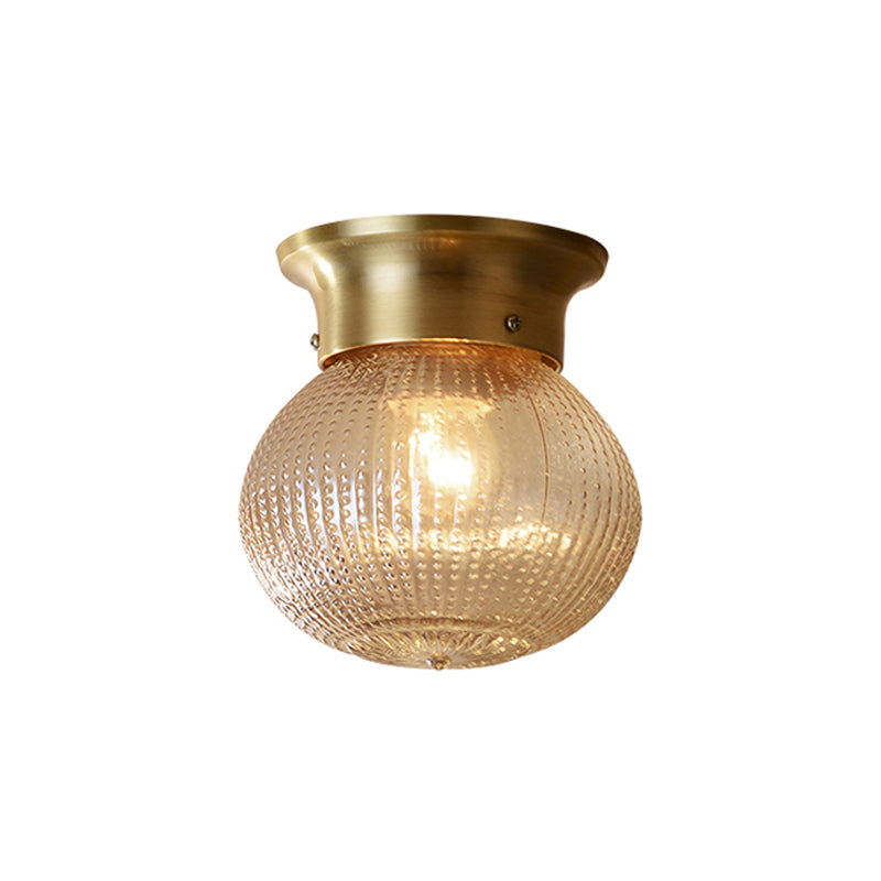 Valentina Modern Gold Flush Mount Ceiling Light